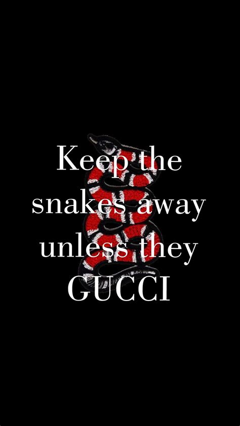 keep the snakes away unless they gucci dana frid